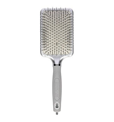 Szczotka OLIVIA GARDEN CARE RECTANGULAR Nylon Bristles Silver L