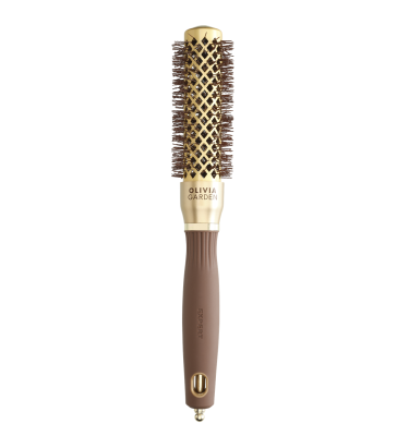 Szczotka OG EXPERT BLOWOUT SHINE Wavy Bristles Gold&Brown 25mm