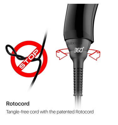 Suszarka VALERA 8500 IONIC Rotocord night black