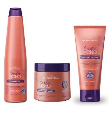 Zestaw PLACENTA LIFE Curly Monoi do włosów kręconych i falowanych