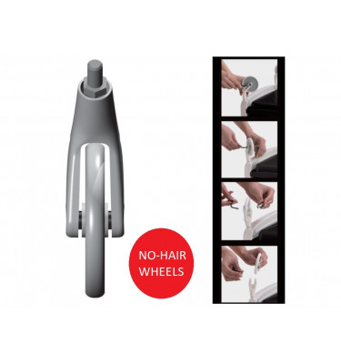 Wózek CERIOTTI BUILDING czarny/czarne szuflady