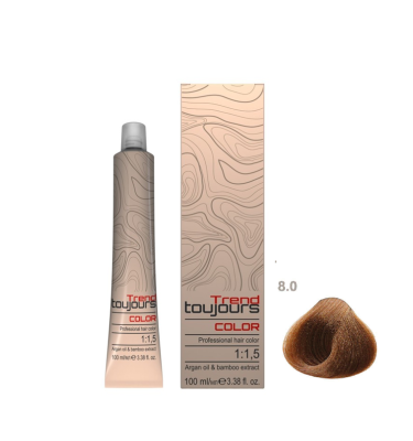 Farba TREND TOUJOURS Color Professional 8.0, 100ml