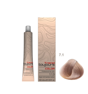 Farba TREND TOUJOURS Color Professional 7.1, 100ml