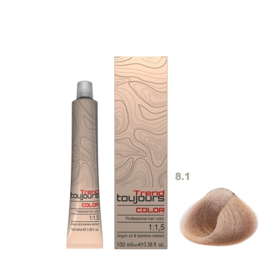 Farba TREND TOUJOURS Color Professional 8.1, 100ml
