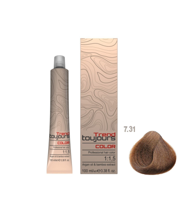 Farba TREND TOUJOURS Color Professional 7.31, 100ml