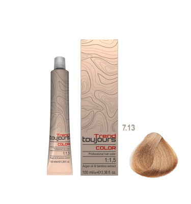 Farba TREND TOUJOURS Color Professional 7.13, 100ml