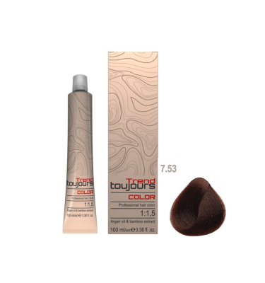 Farba TREND TOUJOURS Color Professional 7.53, 100ml
