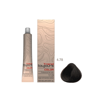 Farba TREND TOUJOURS Color Professional 4.78, 100ml